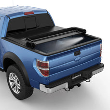 5.5FT Soft Tri-Fold Truck Bed Tonneau Cover For 2009-2014 Ford F150 Fleetside (Excl. Raptor Series)