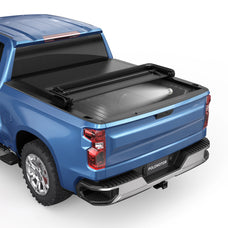 5.8FT Soft Tri-Fold Tonneau Cover For 2019-2024 Chevy Silverado GMC Sierra 1500