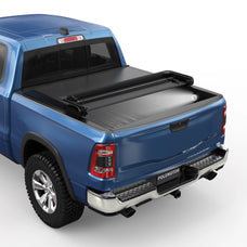 5.7FT Soft Tri-Fold Truck Bed Tonneau Cover For 2002-2018 Dodge Ram 1500/2003-2022 2500 3500 Fleetside Without RamBox