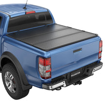 POLEMOTOR Hard 5FT Tonneau Cover For 2019-2023 Ford Ranger Tri Fold Truck Bed CoverFleetside/Styleside 5' Bed (61