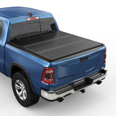 5.7FT Hard Fiberglass Tri-Fold Tonneau Cover For 2002-2018 Dodge Ram 1500/2003-2022 2500 3500 (67