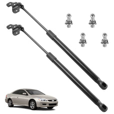 POLEMOTOR Front Hood Lift Support for Honda Accord 2003-2007 Gas Struts Spring Shocks Spring Rust Resistant (Set of 2)