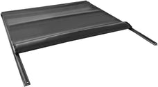 POLEMOTOR 6.5FT Soft Roll-Up Truck Bed Tonneau Cover For 2002-2018 Dodge Ram 1500/2003-2022 Dodge Ram 2500 3500 Fleetside | Without RamBox