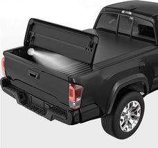 POLEMOTOR 5.8FT Soft Tri-Fold Tonneau Cover For 2007-2013 Chevy Silverado/GMC Sierra 1500 Truck Bed